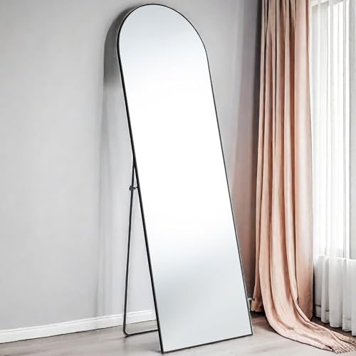 Floor Standing Full Length Mirror for Bedroom, Living Room, Dressing Room