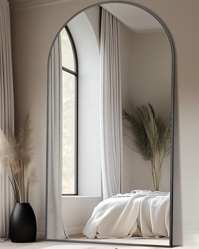 Oversized 81x41 Floor Mirror with Stand for Bedroom and Cloakroom