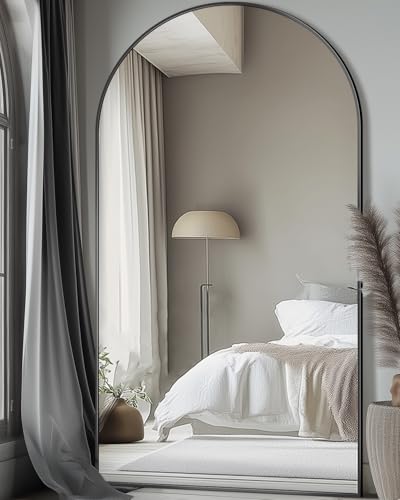 Oversized 81x41 Floor Mirror with Stand for Bedroom and Cloakroom