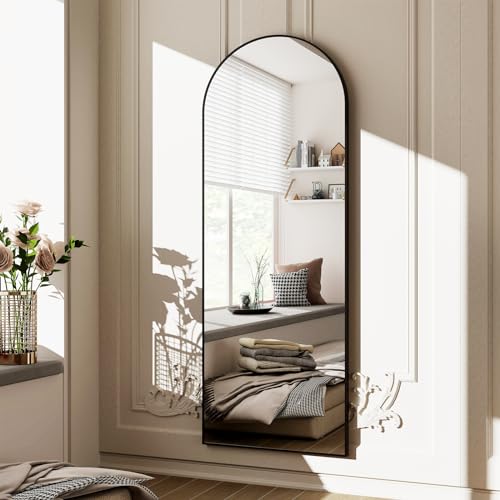 64x21 Full Length Arched Mirror for Living Room and Bedroom