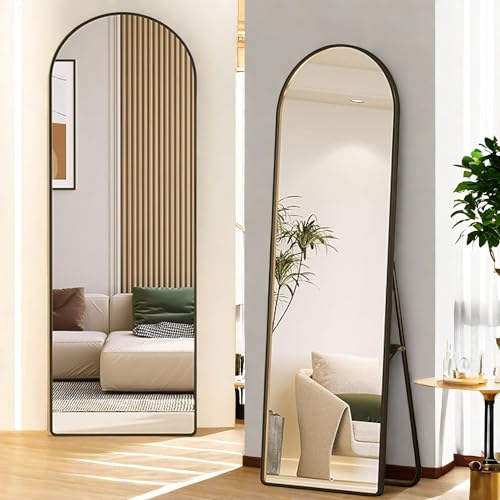 Floor Standing Full Length Mirror for Bedroom, Living Room, Dressing Room